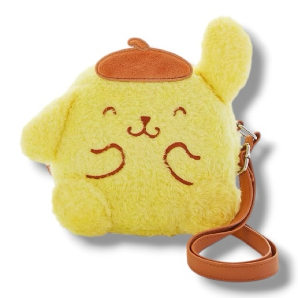 Loungefly Pompompurin Fuzzy Crossbody Bag - NWT